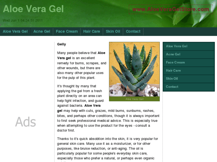 www.aloeveragelstore.com