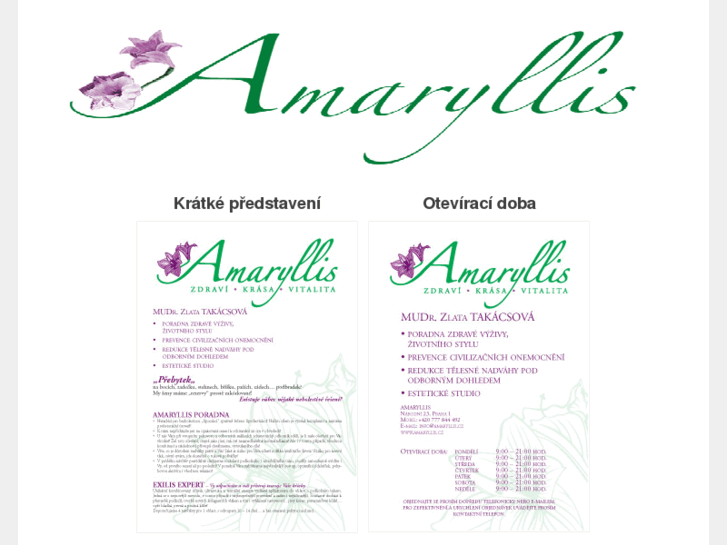 www.amaryllis.cz