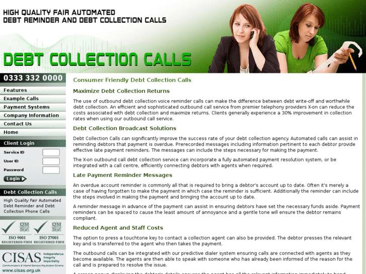 www.debtcollectioncalls.com