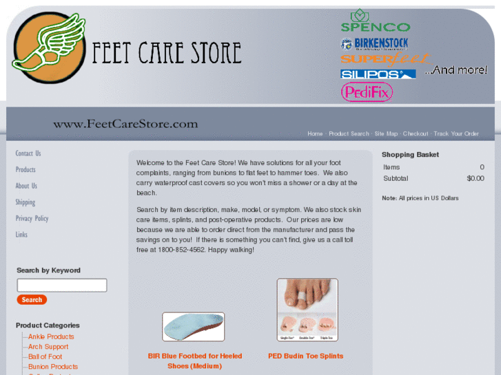 www.feetcarestore.com