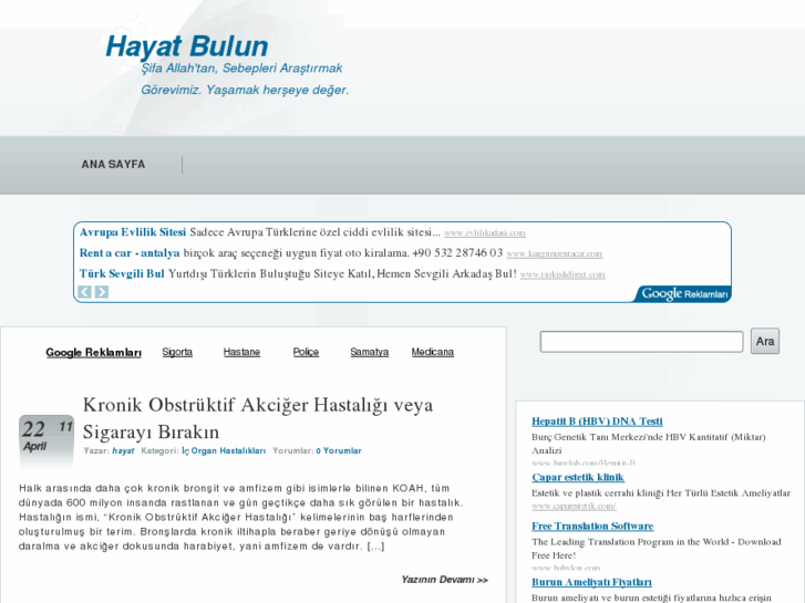 www.hayatbulun.com