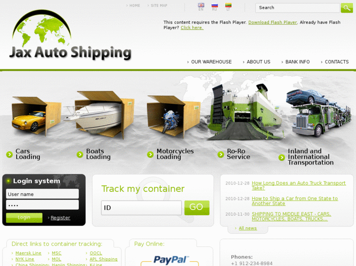 www.jaxautoshipping.com