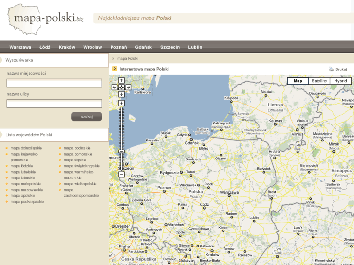 www.mapa-polski.biz