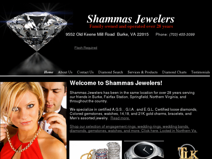 www.shammasjewelers.com