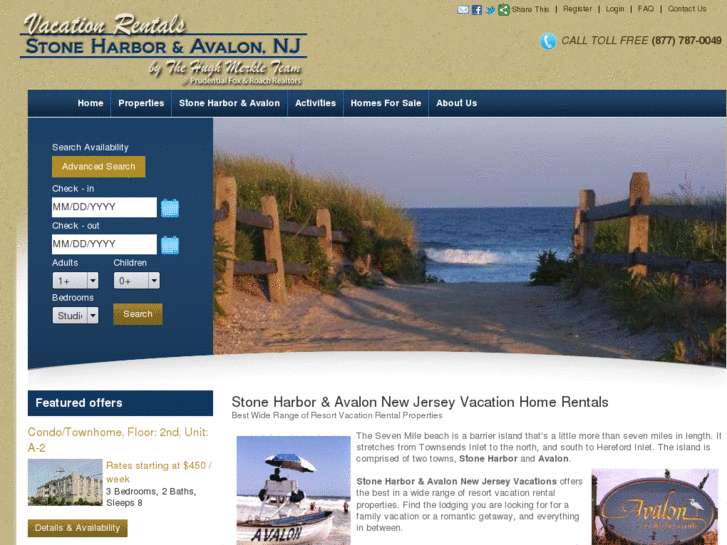 www.stoneharbornewjerseyvacations.com