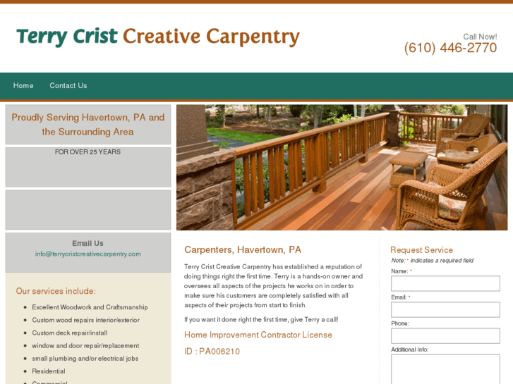 www.terrycristcreativecarpentry.com