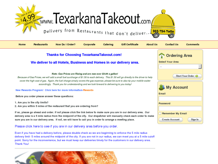 www.texarkanatakeout.com