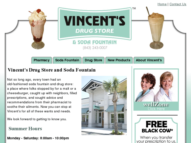 www.vincentsdrugstore.com