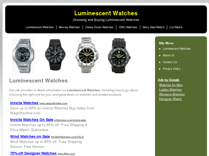 www.watchesluminescent.com