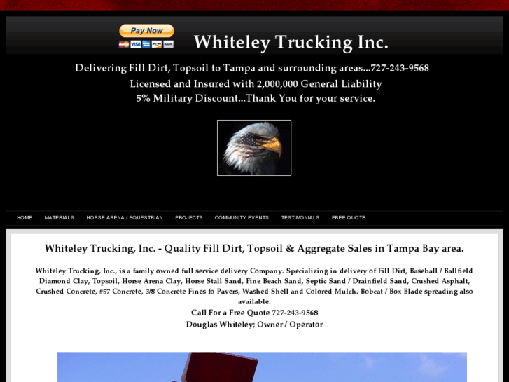 www.whiteleytruckingflorida.com