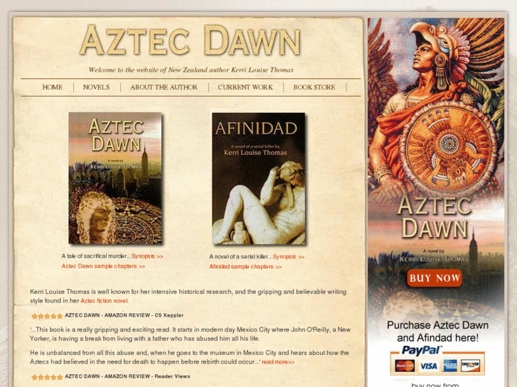 www.aztecthriller.com