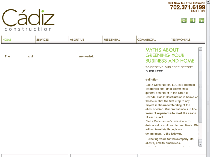 www.cadizconstruction.com