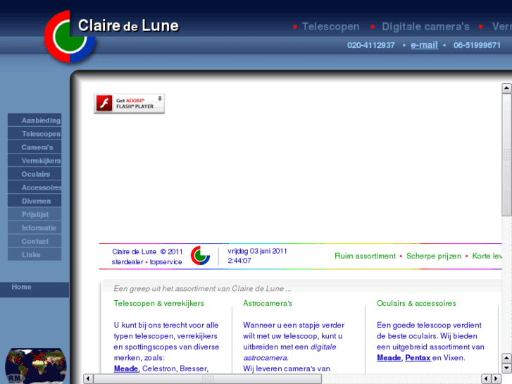 www.clairedelune.nl