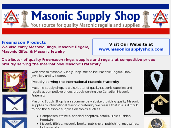 www.freemasonproducts.com