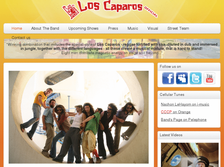 www.loscaparosmusic.com