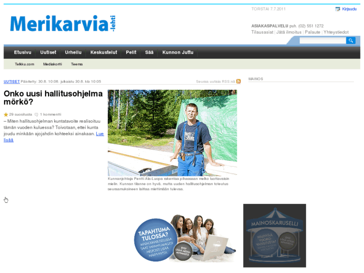 www.merikarvialehti.fi