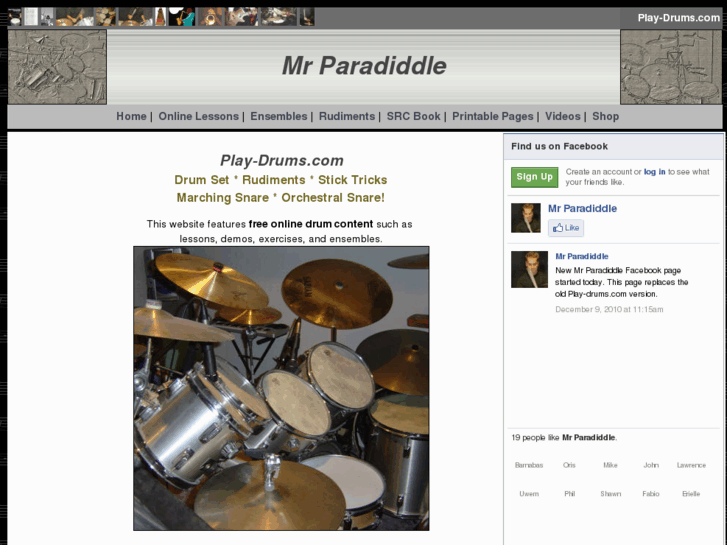 www.mrparadiddle.com