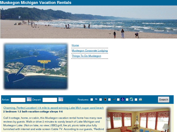 www.muskegon-rental-cottage.com