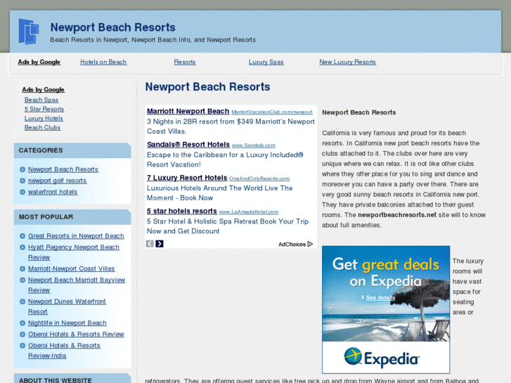 www.newportbeachresorts.net