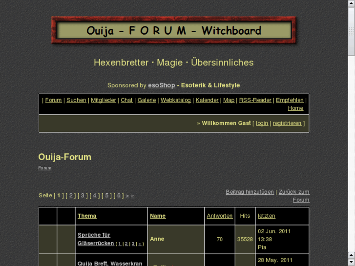 www.ouijaforum.de