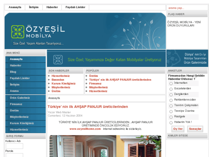 www.ozyesilhome.com