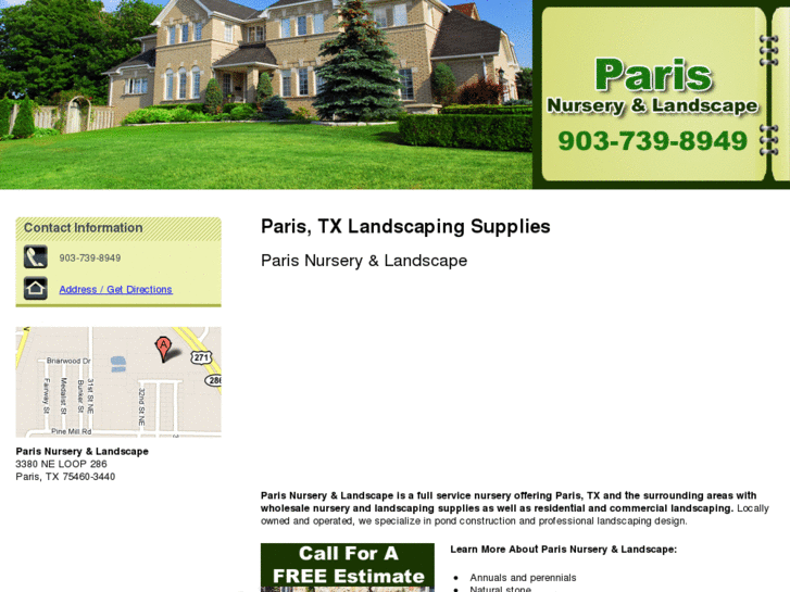 www.parisnurseryandlandscape.com