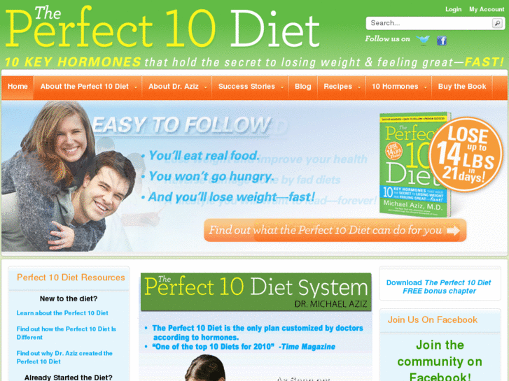 www.perfect10diet.com