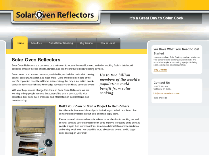 www.solarovenreflectors.com