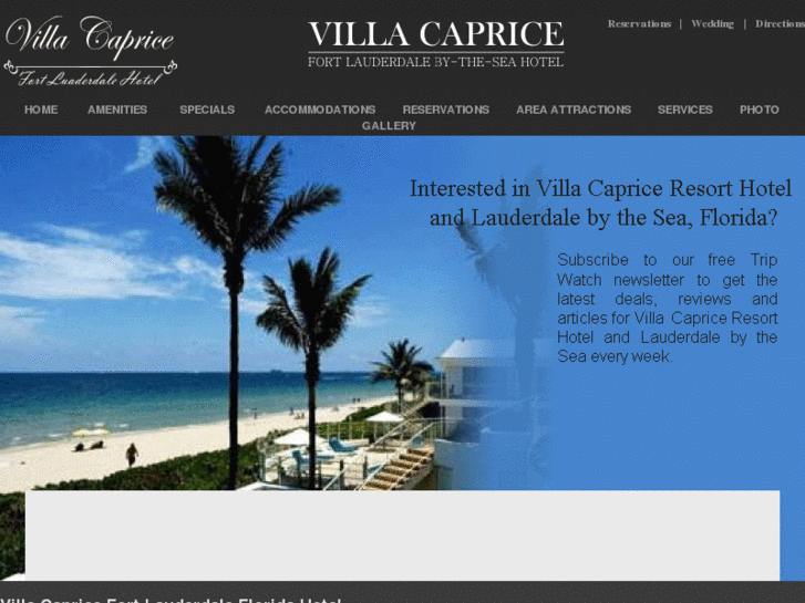 www.villacapricefortlauderdalehotel.com