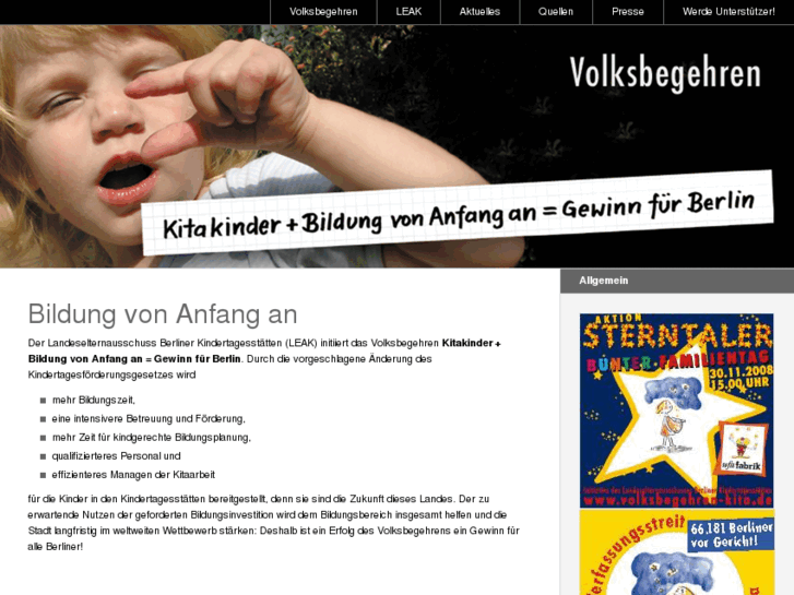 www.volksbegehren-kita.de