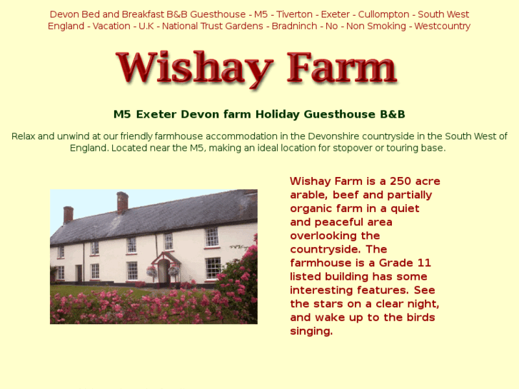 www.wishayfarm-bandb-devon.co.uk