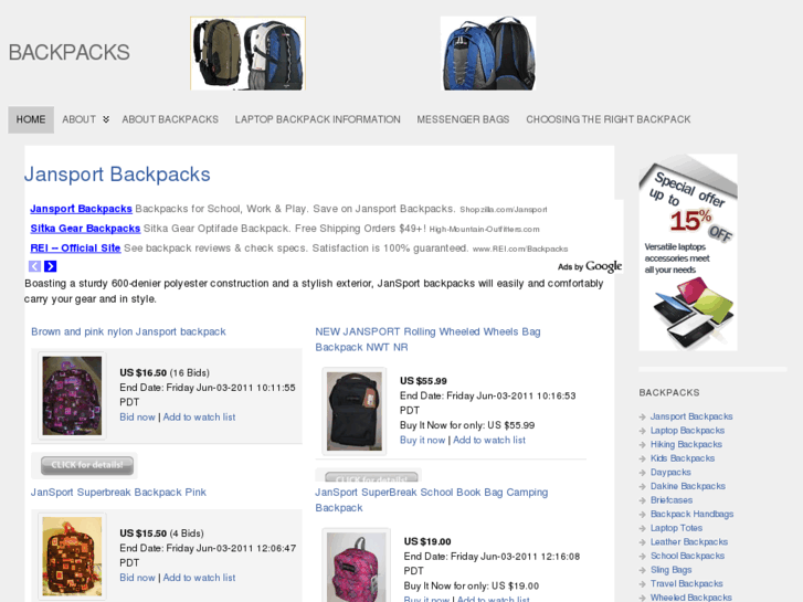 www.yourbackpacks.com