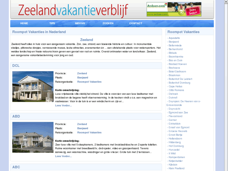 www.zeelandvakantieverblijf.nl