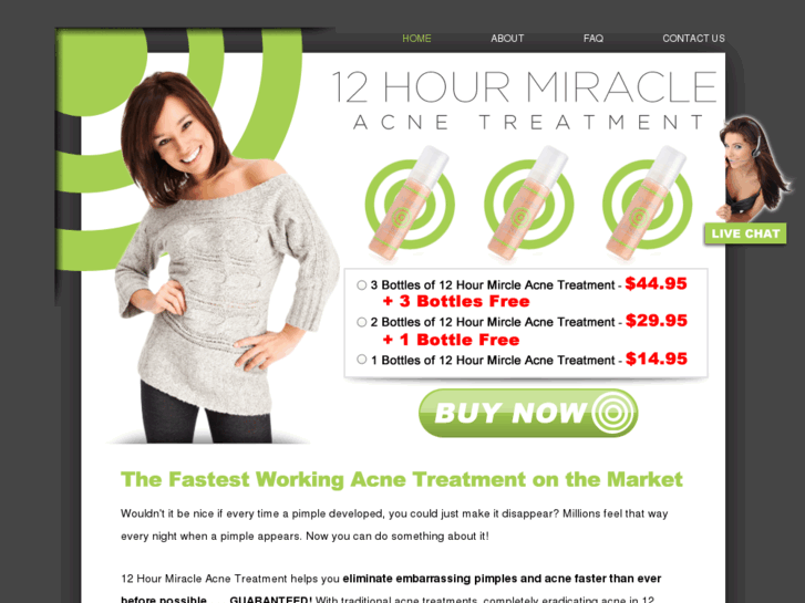 www.12hourmiracleacnetreatment.com