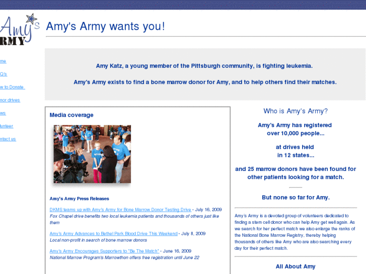 www.amysarmy.com