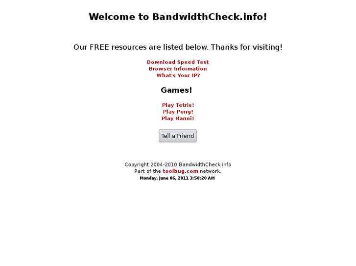 www.bandwidthcheck.info