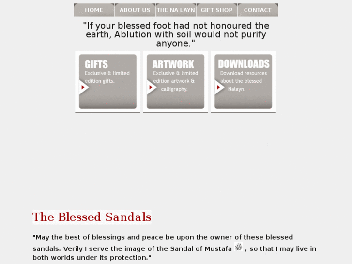 www.blessedsandals.com