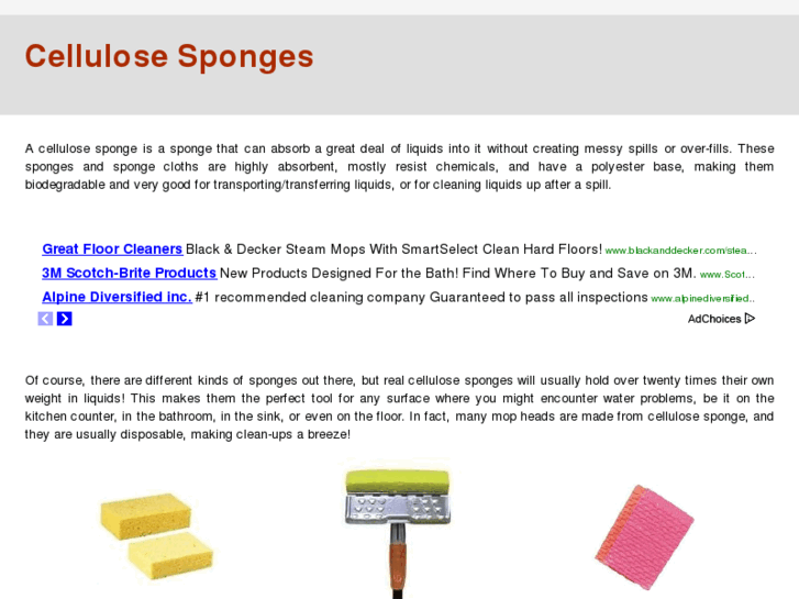 www.cellulosesponge.com
