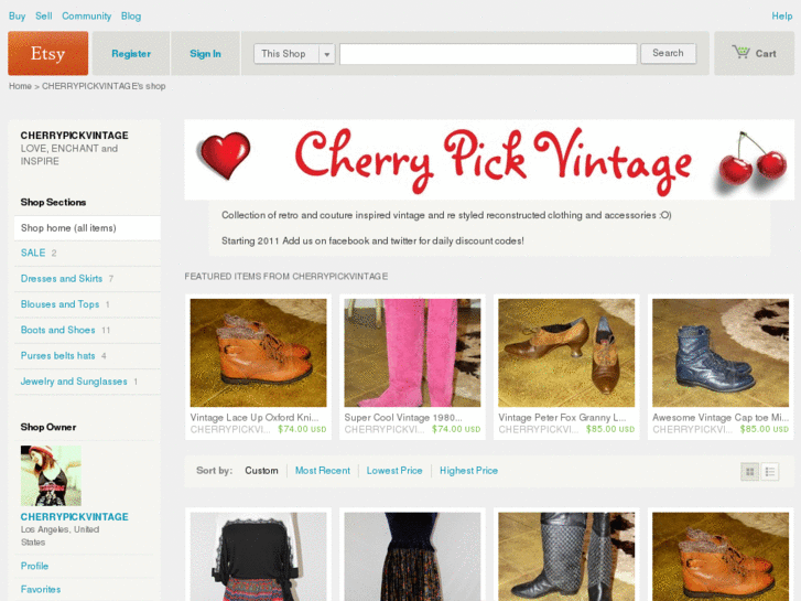 www.cherrypickvintage.com