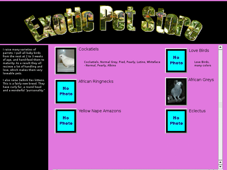 www.exoticpetstore.com