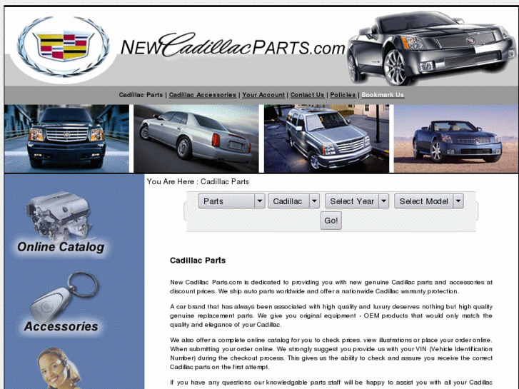 www.newcadillacparts.com