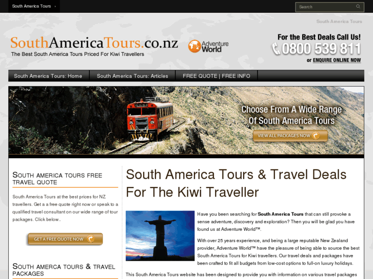 www.southamericatours.co.nz