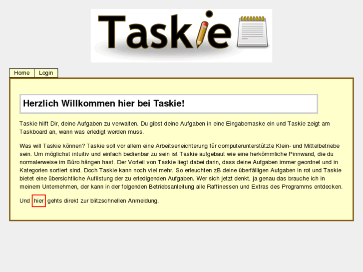 www.taskie.org