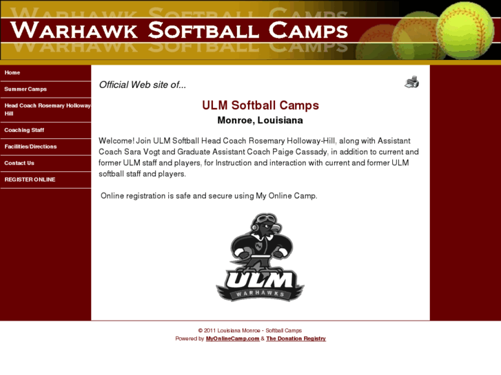 www.warhawksoftballcamps.com