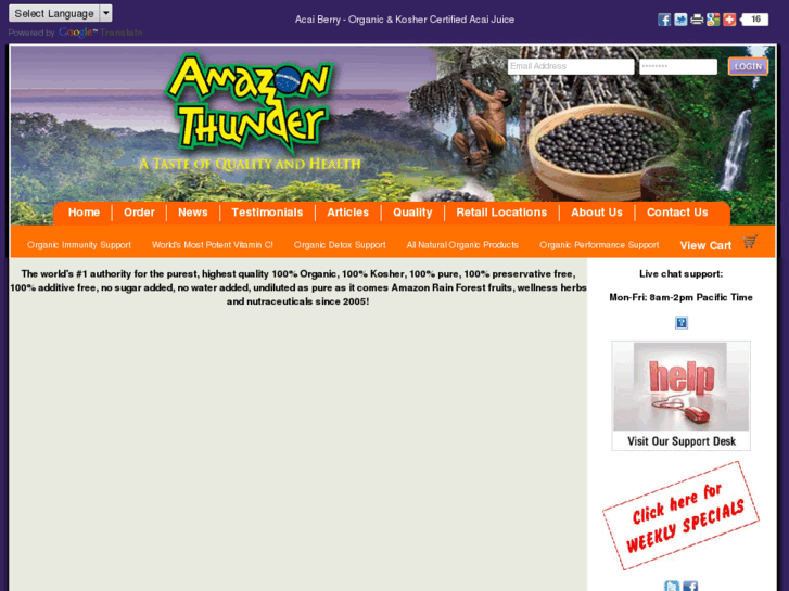 www.amazonthunder.info