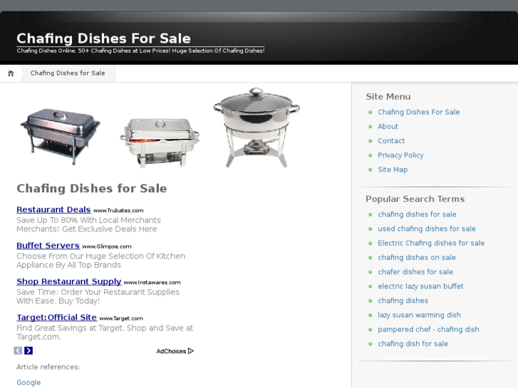 www.chafingdishesforsale.net