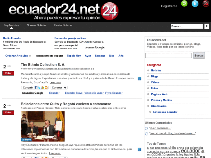 www.ecuador24.net