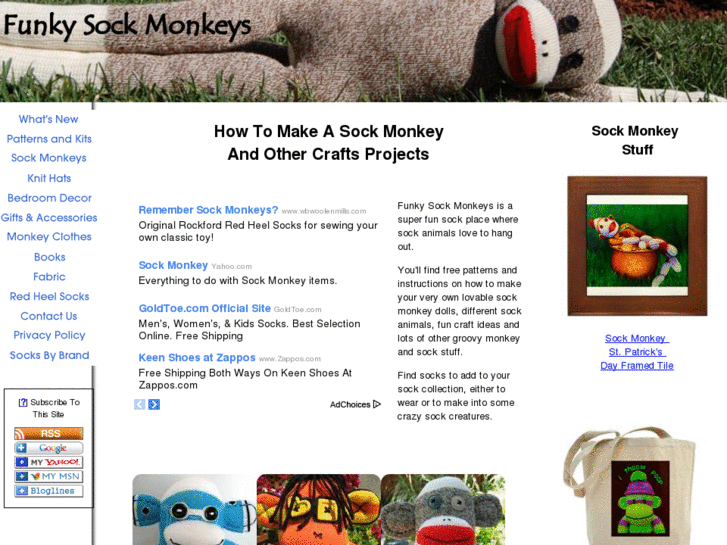 www.funky-sock-monkeys.com