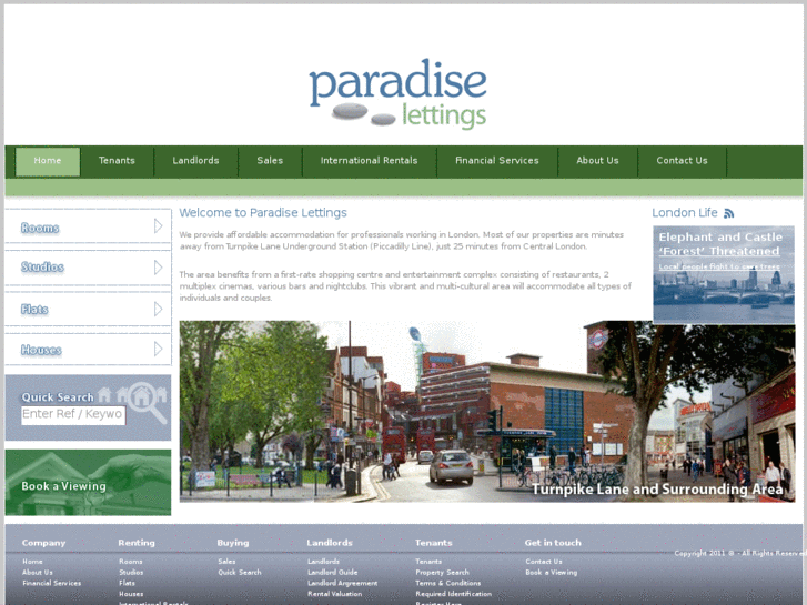 www.paradiselettings.com