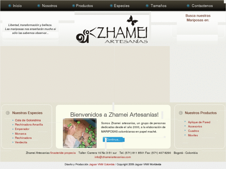 www.zhameiartesanias.com